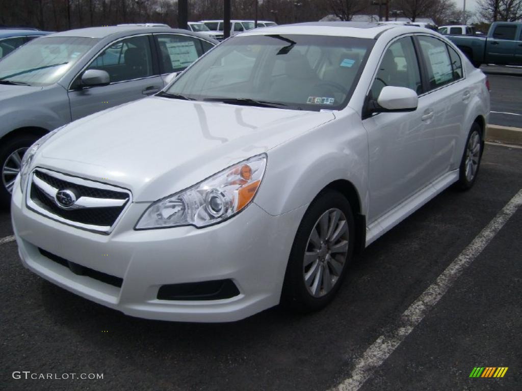 Satin White Pearl 2011 Subaru Legacy 3.6R Limited Exterior Photo #47425812