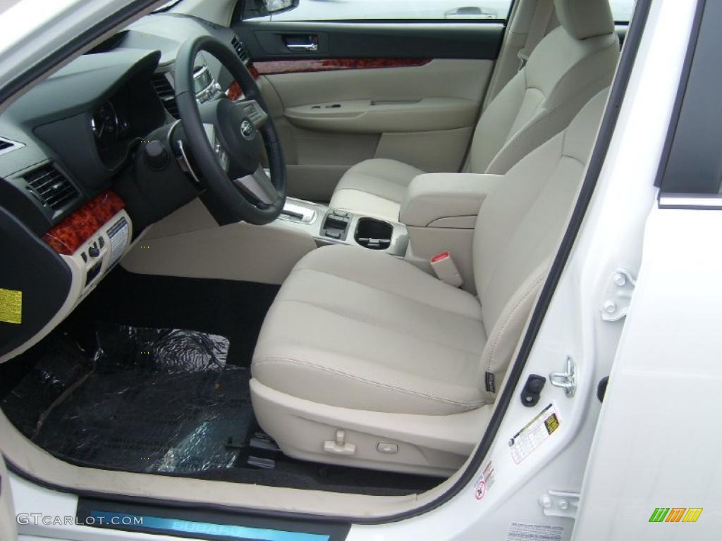 Warm Ivory Interior 2011 Subaru Legacy 3.6R Limited Photo #47425827