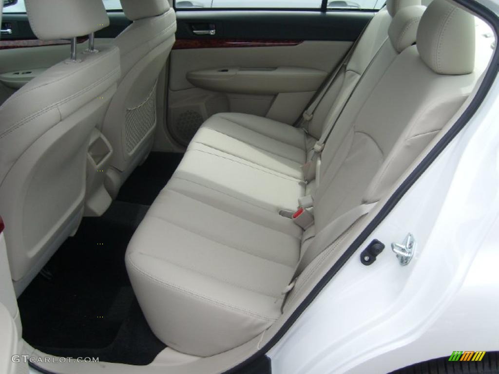 Warm Ivory Interior 2011 Subaru Legacy 3.6R Limited Photo #47425842
