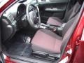  2011 Impreza Outback Sport Wagon Carbon Black Interior