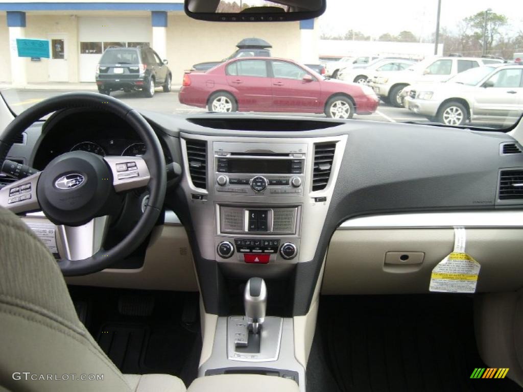 2011 Outback 2.5i Premium Wagon - Ruby Red Pearl / Warm Ivory photo #4