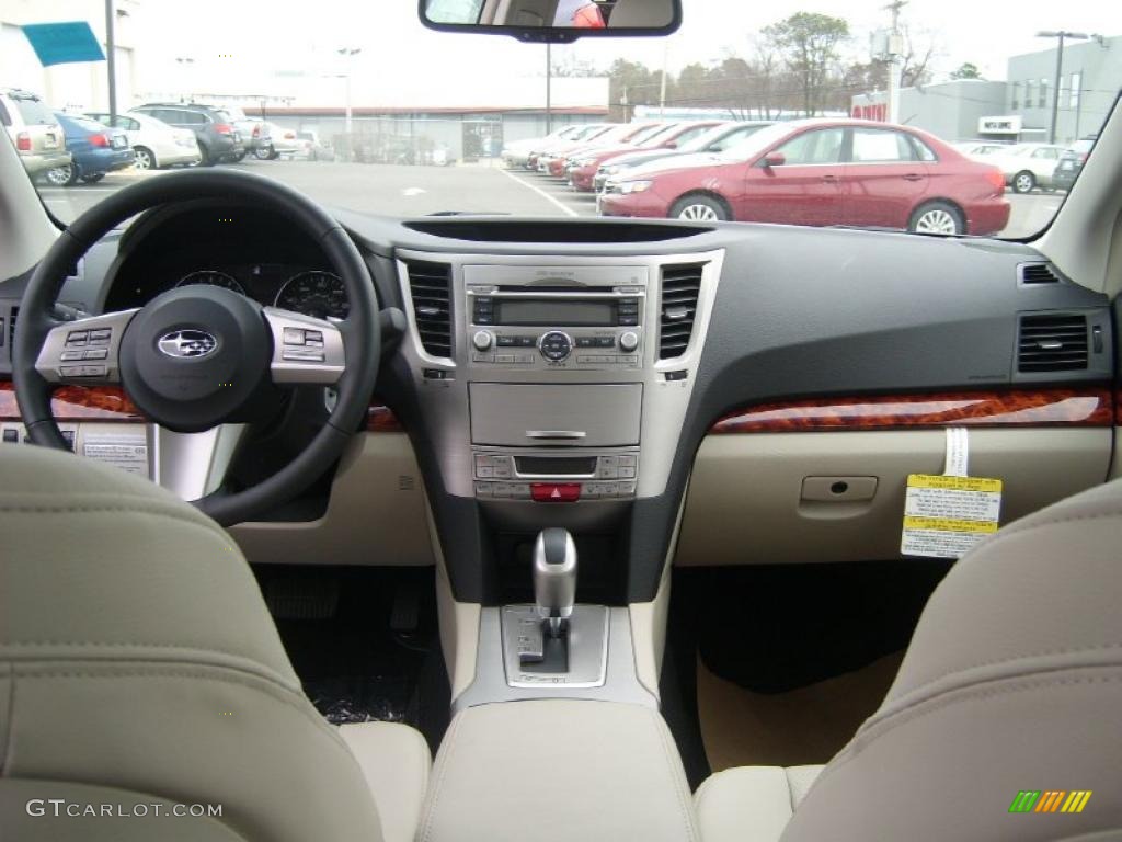 2011 Subaru Legacy 2.5i Limited Warm Ivory Dashboard Photo #47427093