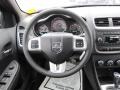 Black 2011 Dodge Avenger Mainstreet Steering Wheel