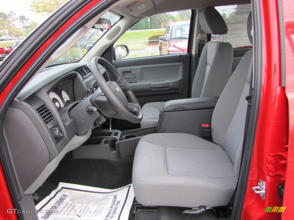 Dark Slate Gray/Medium Slate Gray Interior 2011 Dodge Dakota Big Horn Crew Cab Photo #47428638