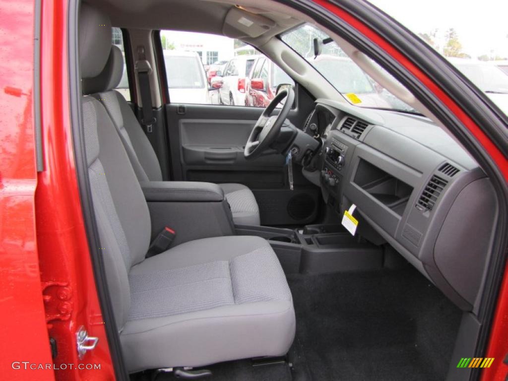 Dark Slate Gray/Medium Slate Gray Interior 2011 Dodge Dakota Big Horn Crew Cab Photo #47428680