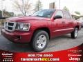 Deep Cherry Red Crystal Pearl - Dakota Big Horn Crew Cab Photo No. 1