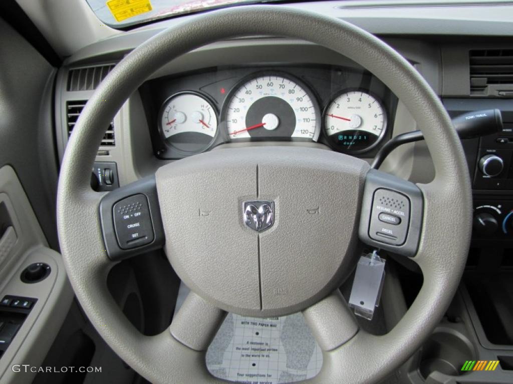 2011 Dodge Dakota Big Horn Crew Cab Steering Wheel Photos