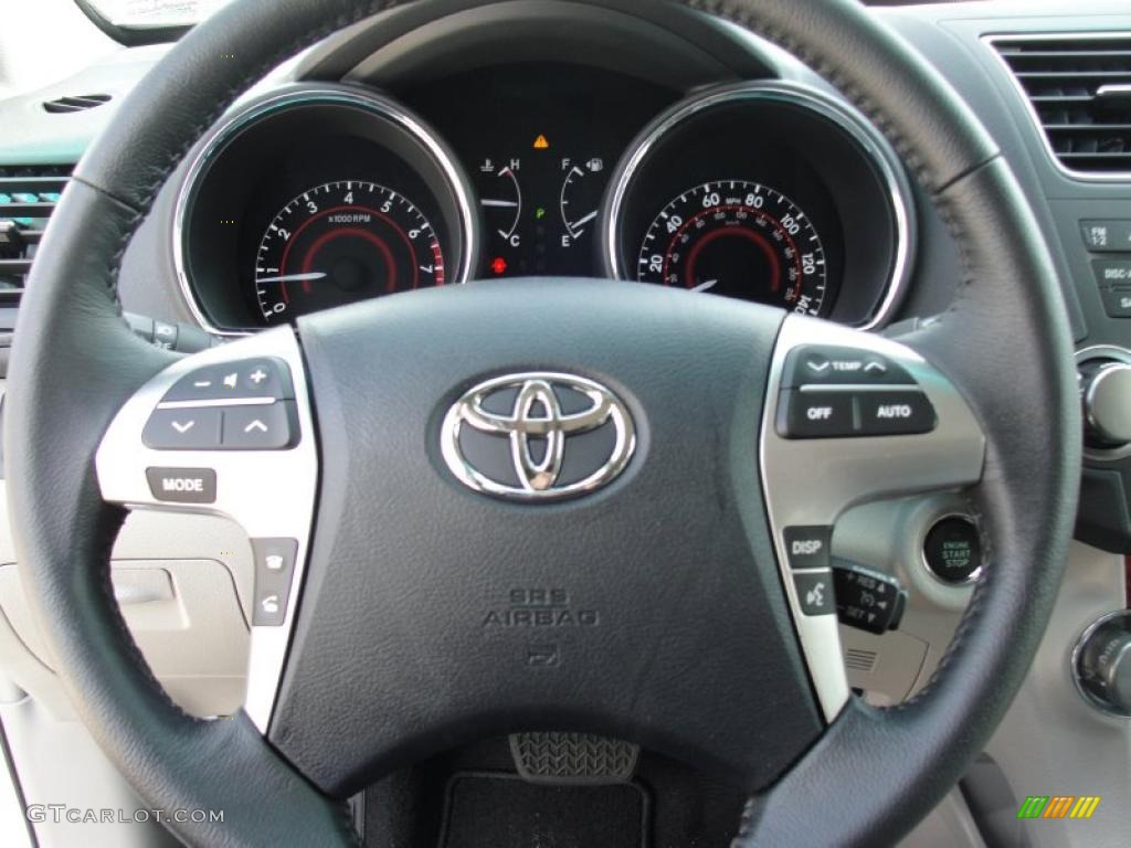 2011 Toyota Highlander Limited Steering Wheel Photos