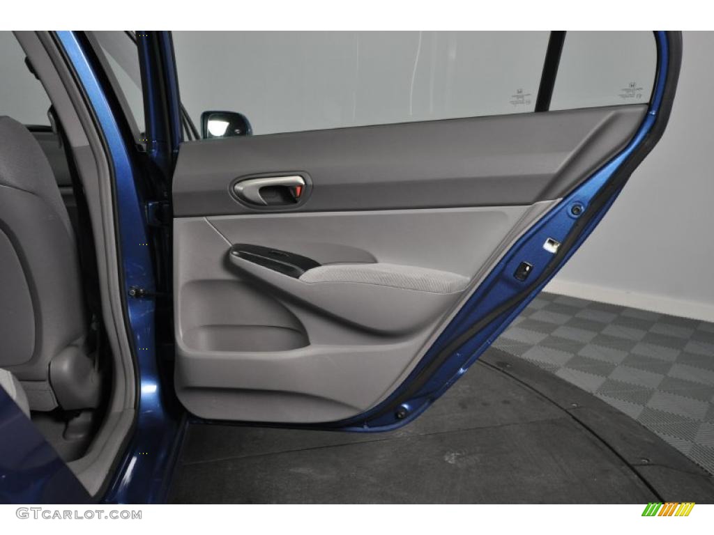 2011 Honda Civic LX Sedan Gray Door Panel Photo #47430216