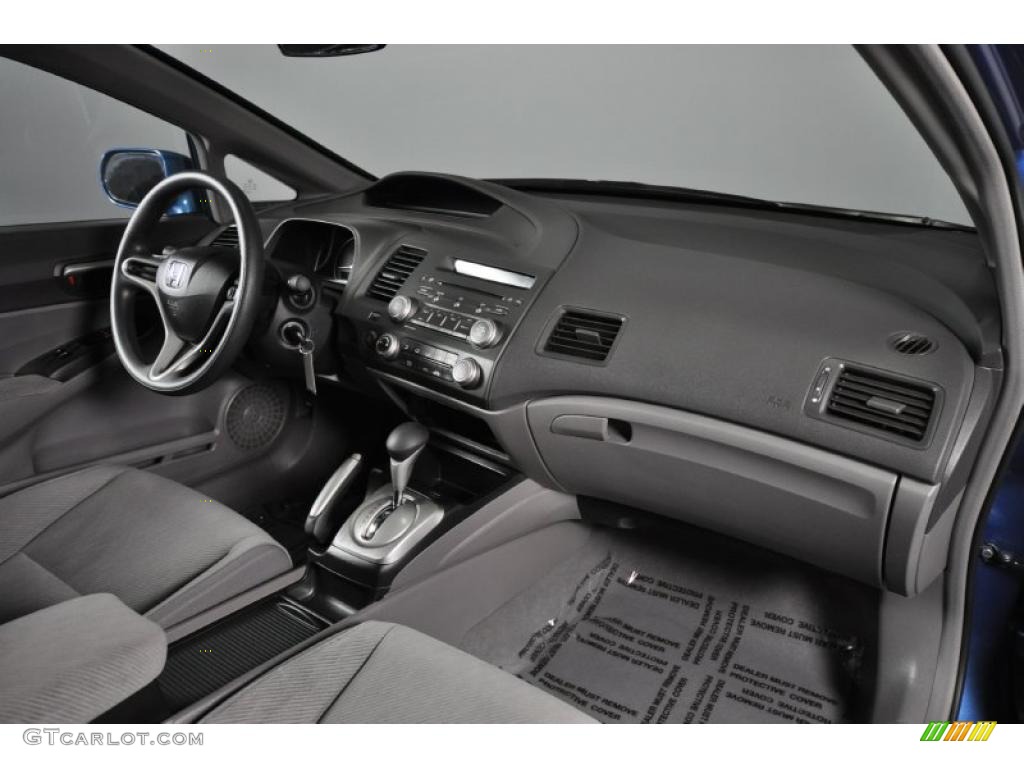 Gray Interior 2011 Honda Civic LX Sedan Photo #47430276