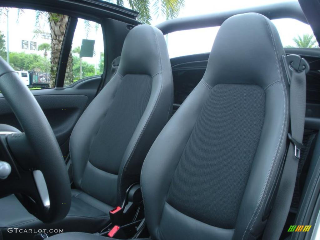 Design Black Interior 2008 Smart fortwo passion cabriolet Photo #47430363