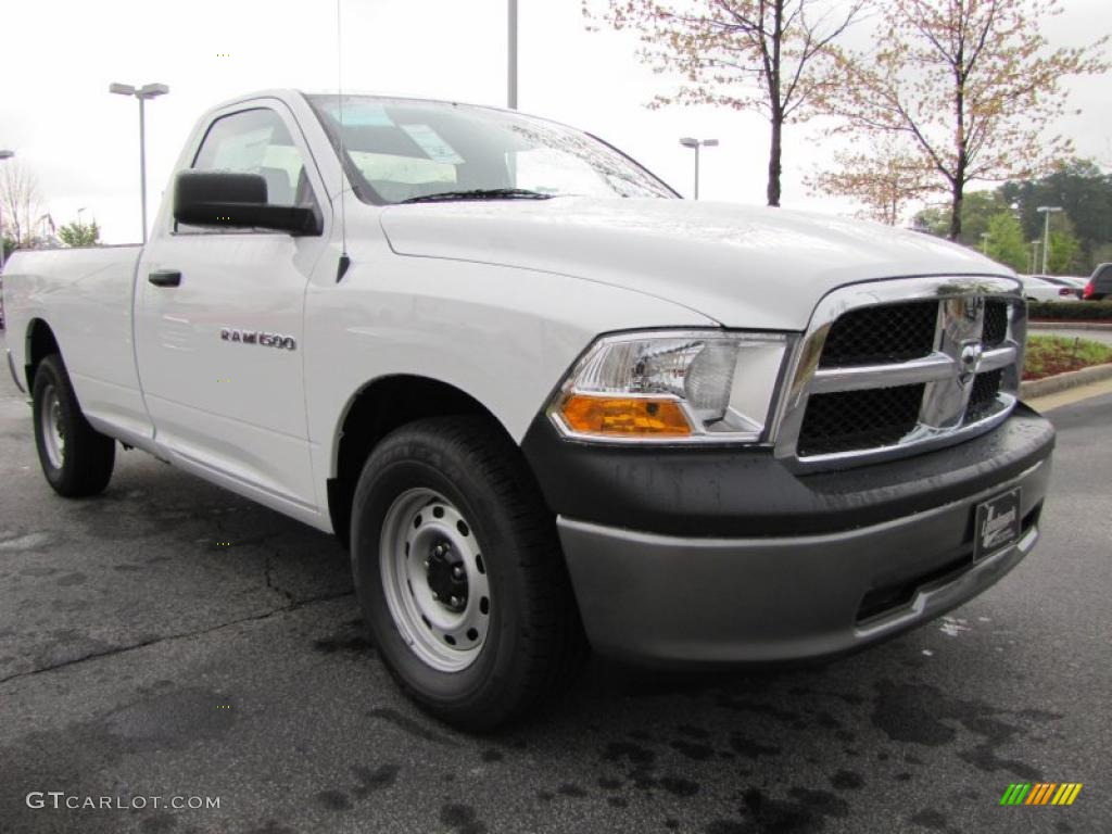 Bright White 2011 Dodge Ram 1500 ST Regular Cab Exterior Photo #47430411