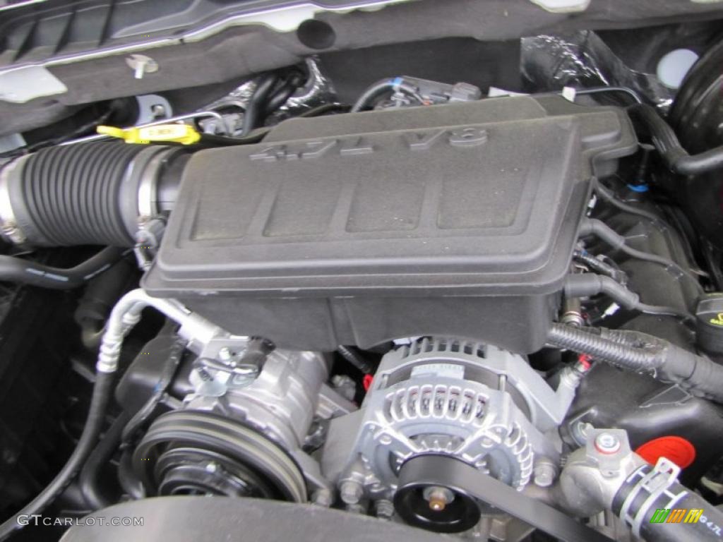 2011 Dodge Ram 1500 ST Regular Cab 4.7 Liter SOHC 16-Valve Flex-Fuel V8 Engine Photo #47430510
