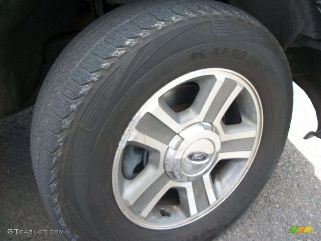 2005 F150 XLT SuperCab - True Blue Metallic / Medium Flint Grey photo #9