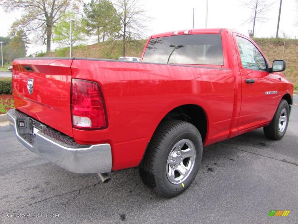Flame Red 2011 Dodge Ram 1500 ST Regular Cab Exterior Photo #47430999