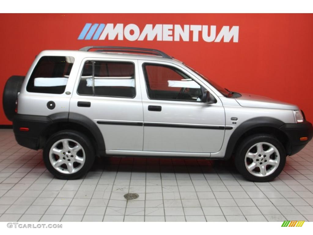 2003 Freelander SE - Zambezi Silver Metallic / Smokestone photo #4