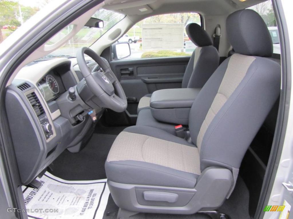 Dark Slate Gray/Medium Graystone Interior 2011 Dodge Ram 1500 ST Regular Cab Photo #47431233