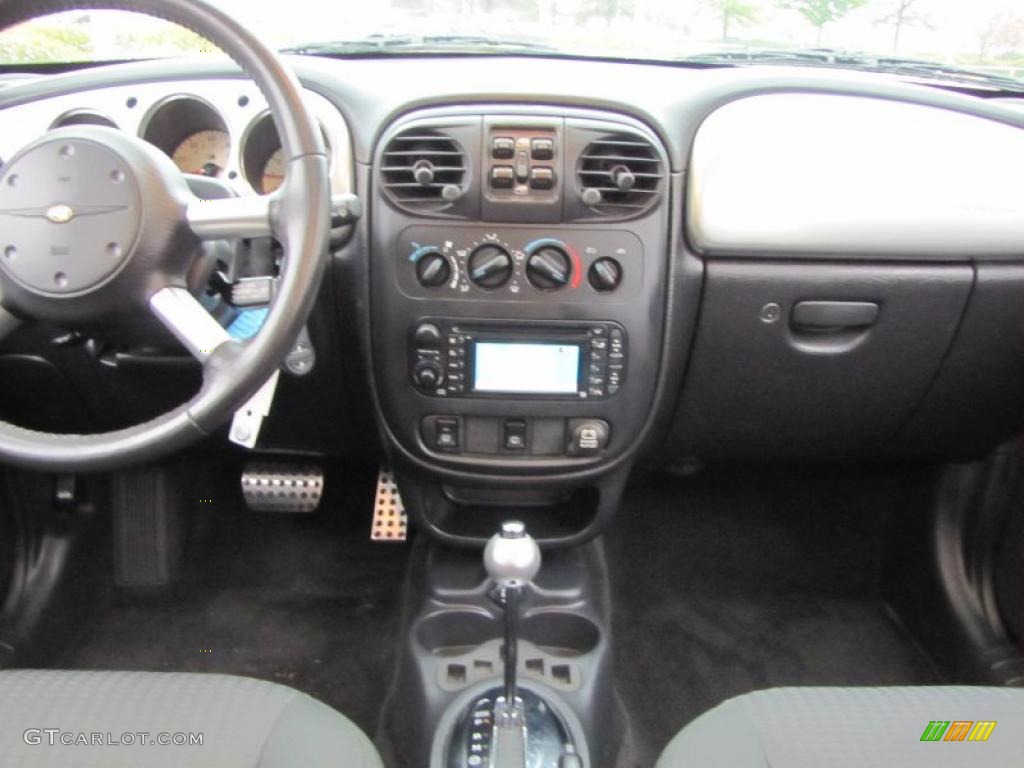 2005 Chrysler PT Cruiser Limited Dark Slate Gray Dashboard Photo #47431542