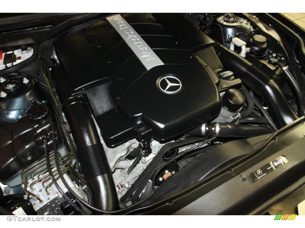 2003 Mercedes-Benz SL 500 Roadster 5.0 Liter SOHC 24-Valve V8 Engine Photo #47432373