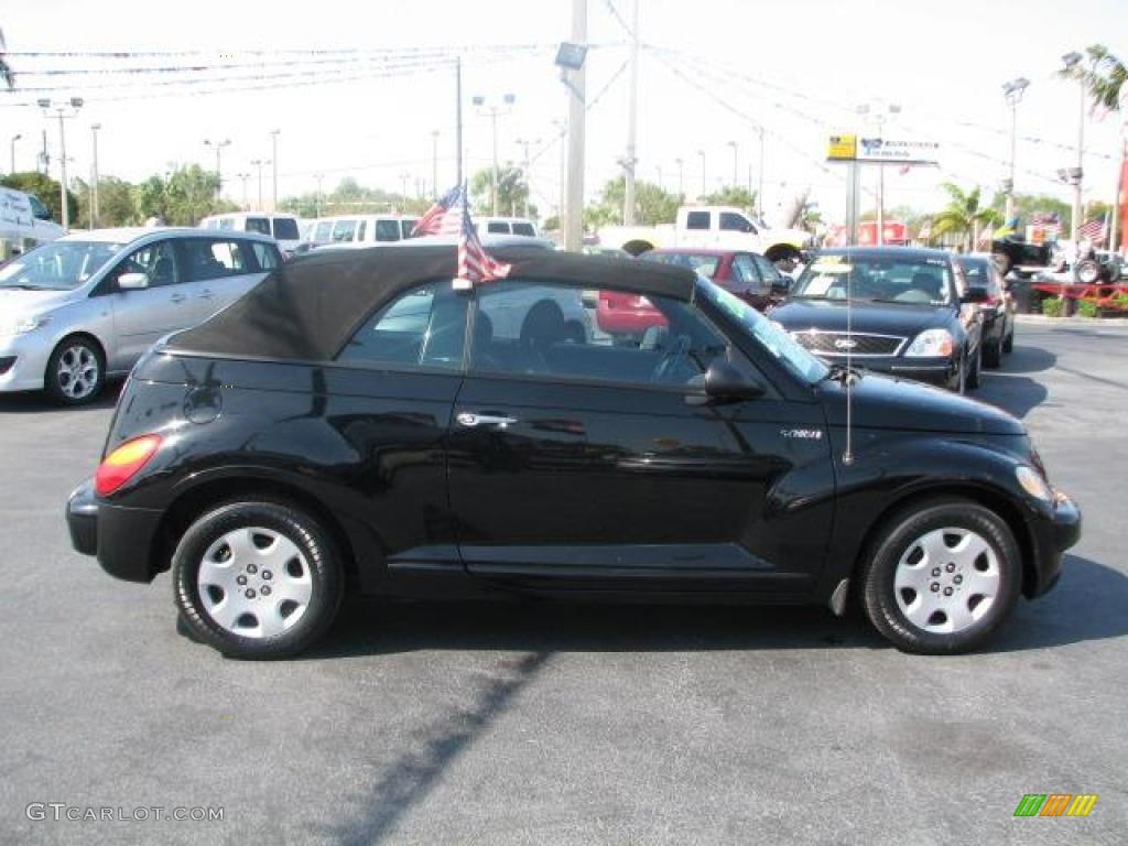 Black 2005 Chrysler PT Cruiser Convertible Exterior Photo #47432721