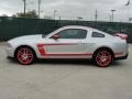  2012 Mustang Boss 302 Laguna Seca Ingot Silver Metallic/Race Red