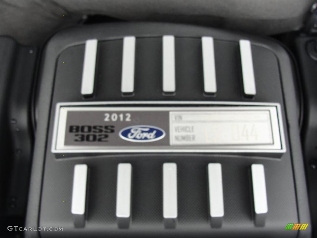 2012 Ford Mustang Boss 302 Laguna Seca 5.0 Liter Hi-Po DOHC 32-Valve Ti-VCT V8 Engine Photo #47432994
