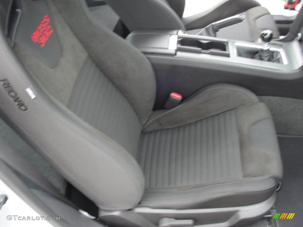Charcoal Black Recaro Sport Seats Interior 2012 Ford Mustang Boss 302 Laguna Seca Photo #47433027