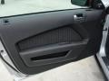 Charcoal Black Recaro Sport Seats Door Panel Photo for 2012 Ford Mustang #47433066