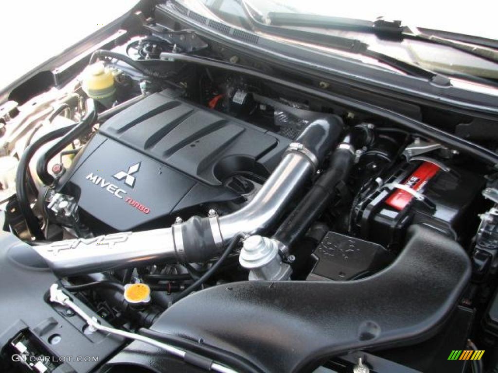 2009 Mitsubishi Lancer RALLIART 2.0 Liter Turbocharged Intercooled DOHC 16-Valve MIVEC Inline 4 Cylinder Engine Photo #47433207