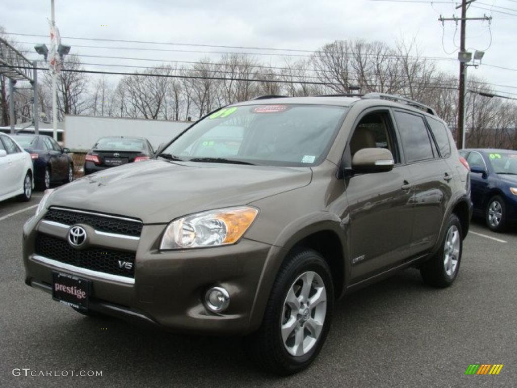 Pyrite Mica 2009 Toyota RAV4 Limited V6 4WD Exterior Photo #47433240