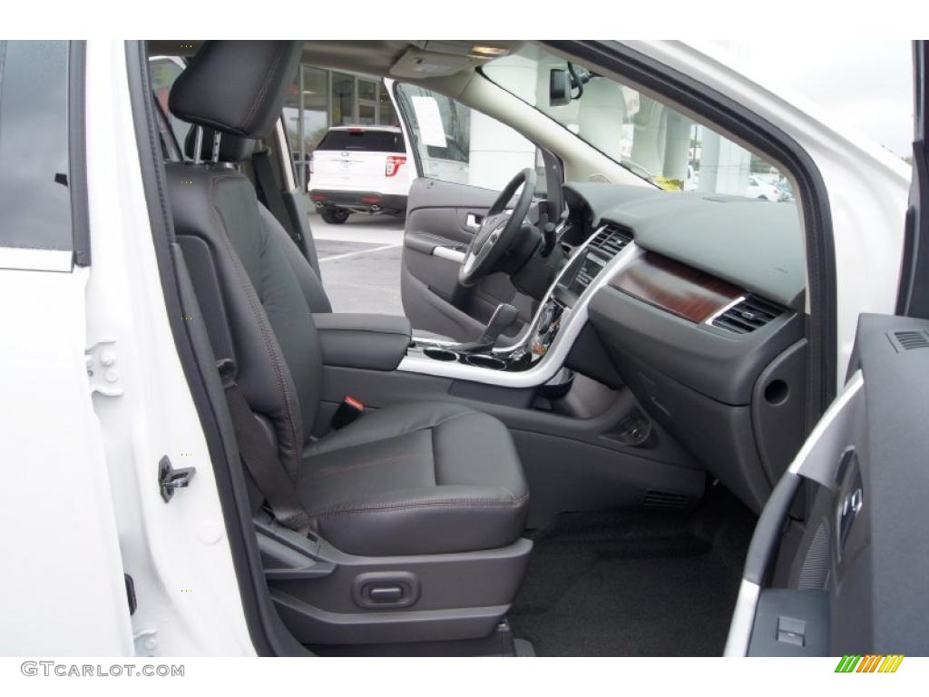Charcoal Black Interior 2011 Ford Edge Limited Photo #47433423