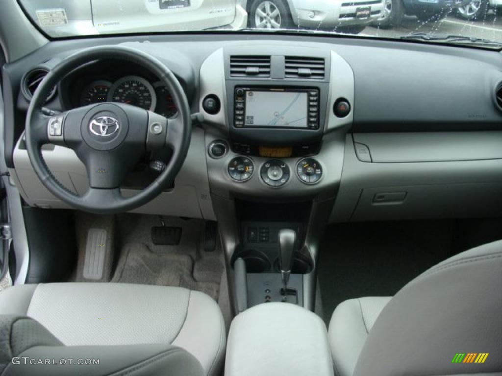 2009 Toyota RAV4 Limited V6 4WD Ash Gray Dashboard Photo #47433846
