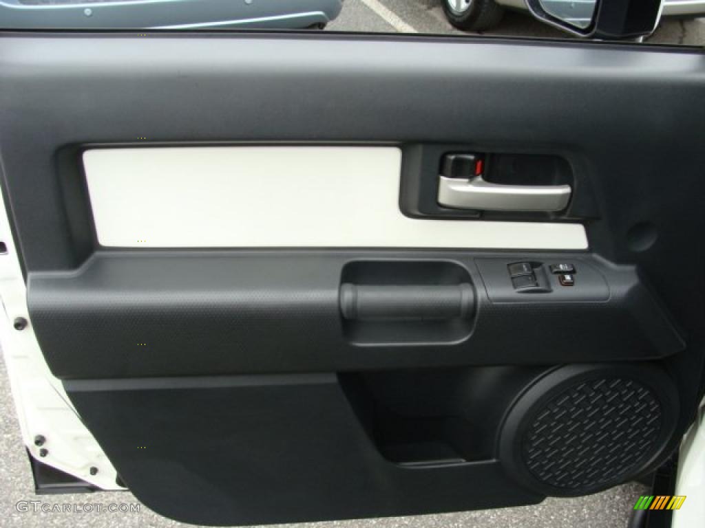 2008 Toyota FJ Cruiser Trail Teams Special Edition 4WD Dark Charcoal Door Panel Photo #47434128