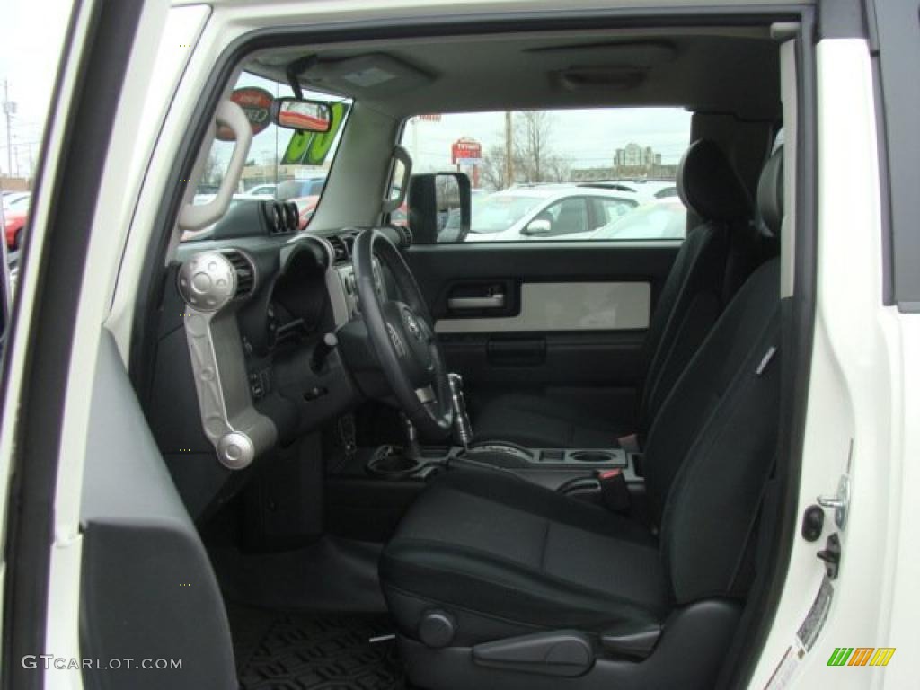 Dark Charcoal Interior 2008 Toyota FJ Cruiser Trail Teams Special Edition 4WD Photo #47434140