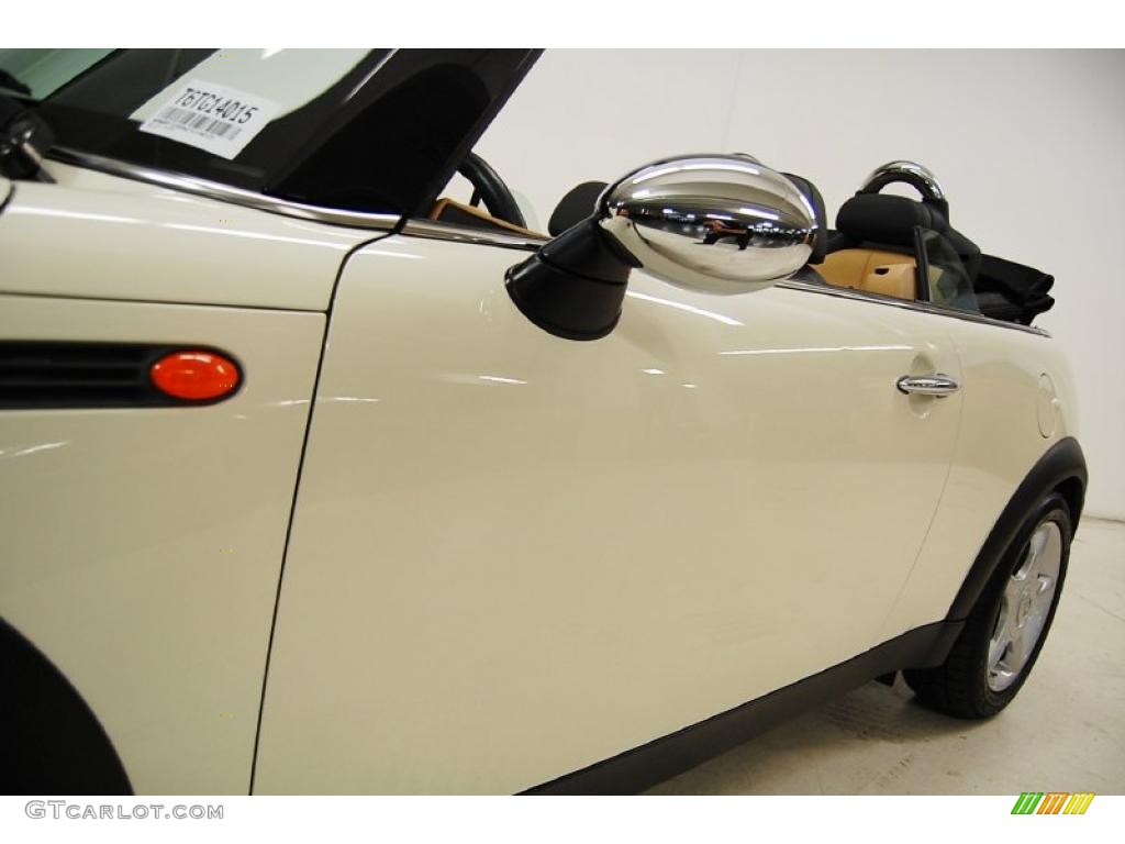 2006 Cooper Convertible - Pepper White / Cordoba Beige photo #10