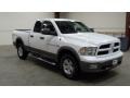 2011 Bright White Dodge Ram 1500 SLT Outdoorsman Quad Cab 4x4  photo #3