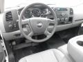 Dark Titanium 2011 GMC Sierra 3500HD Work Truck Regular Cab Utility Dashboard