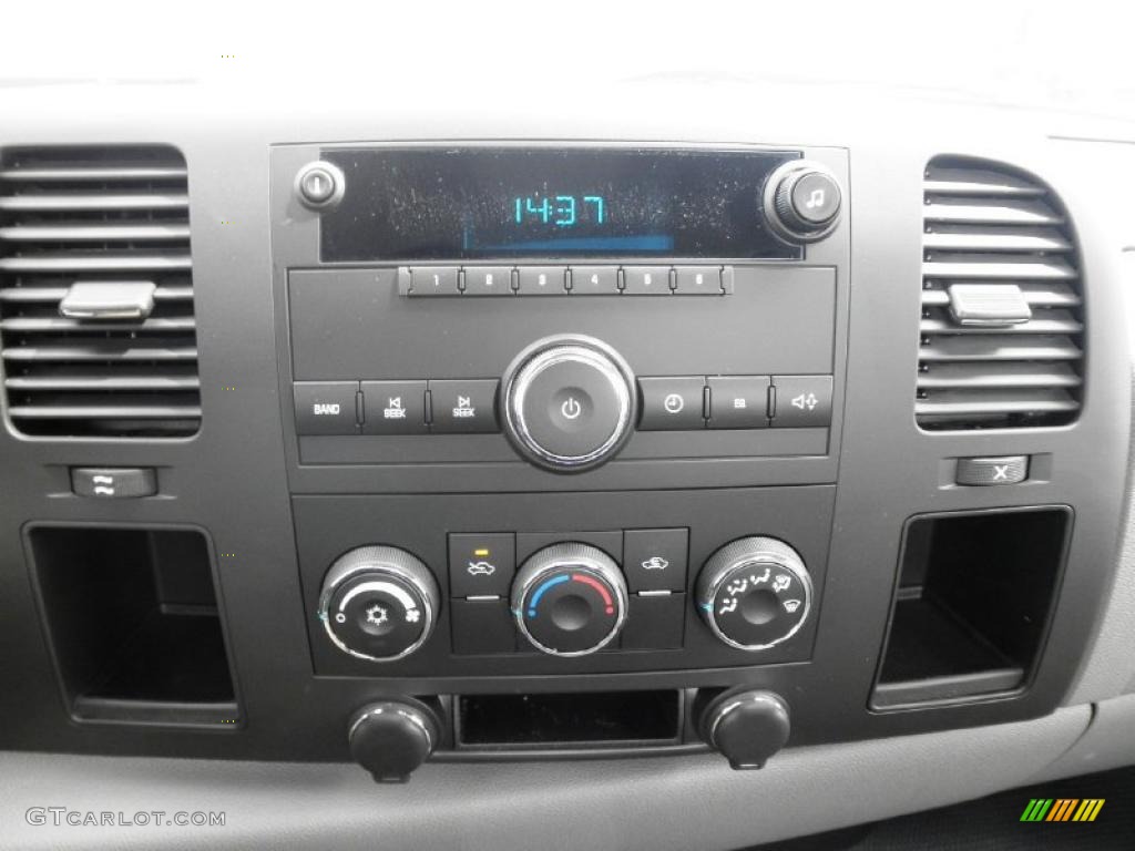 2011 GMC Sierra 3500HD Work Truck Crew Cab 4x4 Chassis Dump Truck Controls Photo #47437485