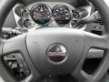 Dark Titanium 2011 GMC Sierra 2500HD Work Truck Regular Cab Chassis Steering Wheel