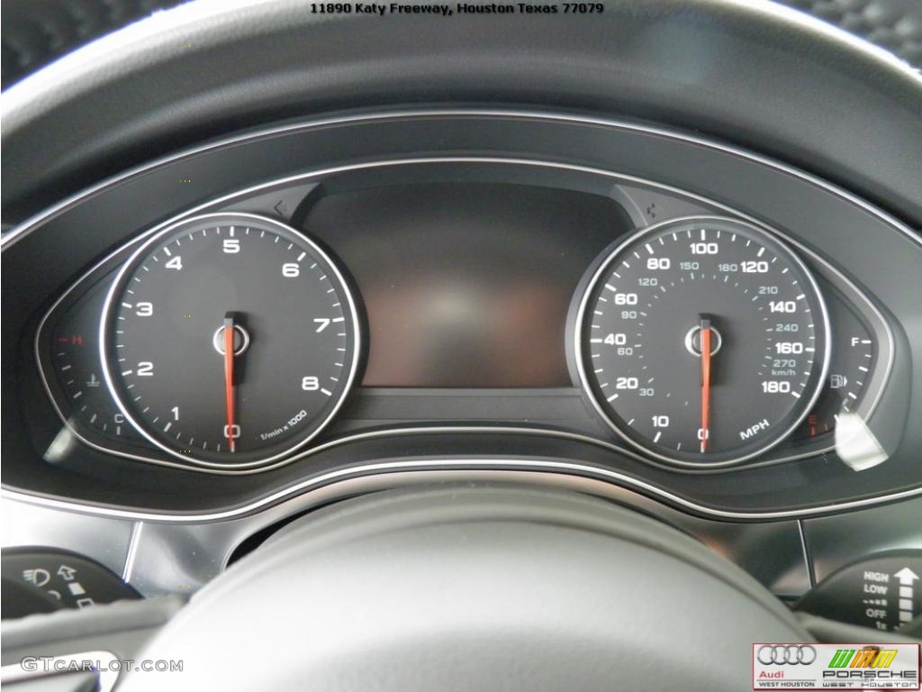 2012 Audi A7 3.0T quattro Prestige Gauges Photo #47437686