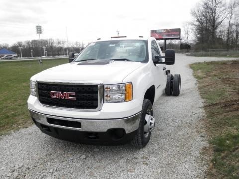 2011 GMC Sierra 3500HD Work Truck Crew Cab 4x4 Chassis Dump Truck Data, Info and Specs