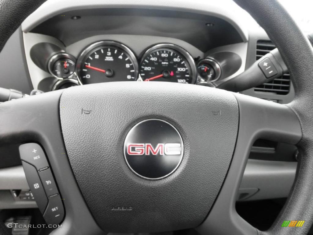 2011 GMC Sierra 3500HD Work Truck Crew Cab 4x4 Chassis Dump Truck Steering Wheel Photos