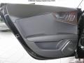 Black 2012 Audi A7 3.0T quattro Prestige Door Panel