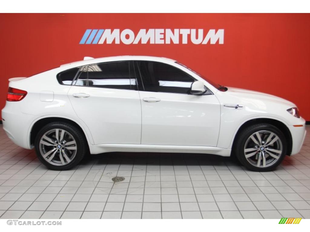 2011 X6 M M xDrive - Alpine White / Bamboo Beige Merino Leather photo #4