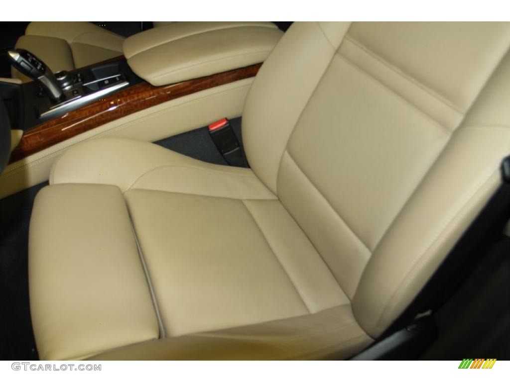 2011 X6 M M xDrive - Alpine White / Bamboo Beige Merino Leather photo #6
