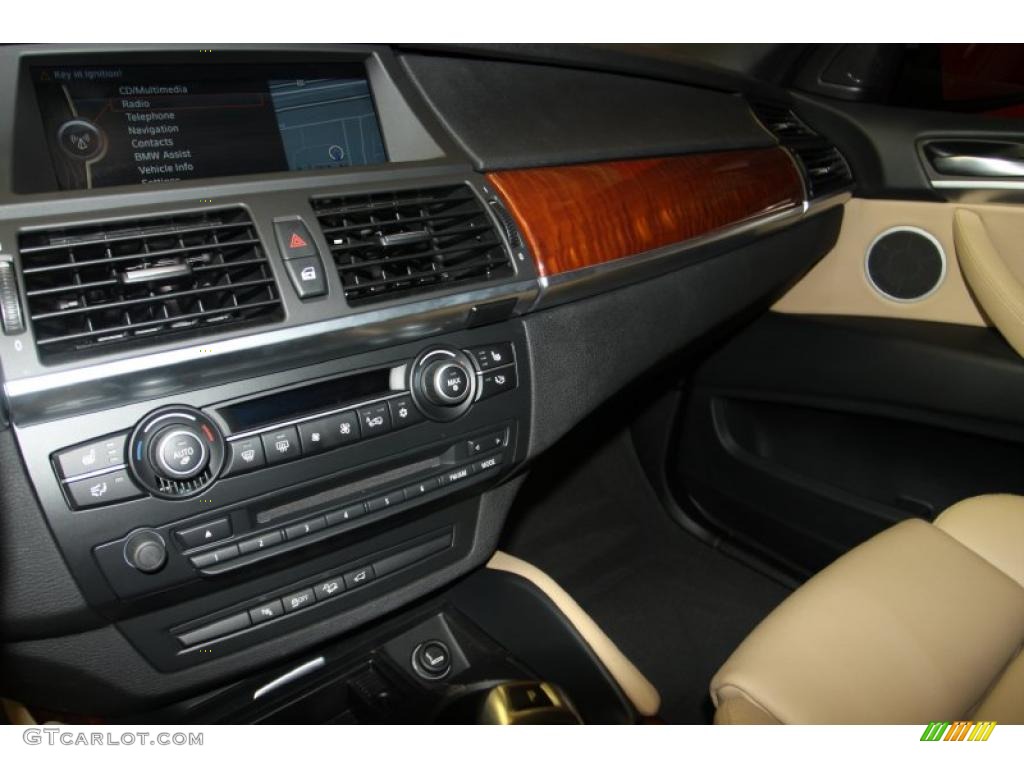 2011 X6 M M xDrive - Alpine White / Bamboo Beige Merino Leather photo #9