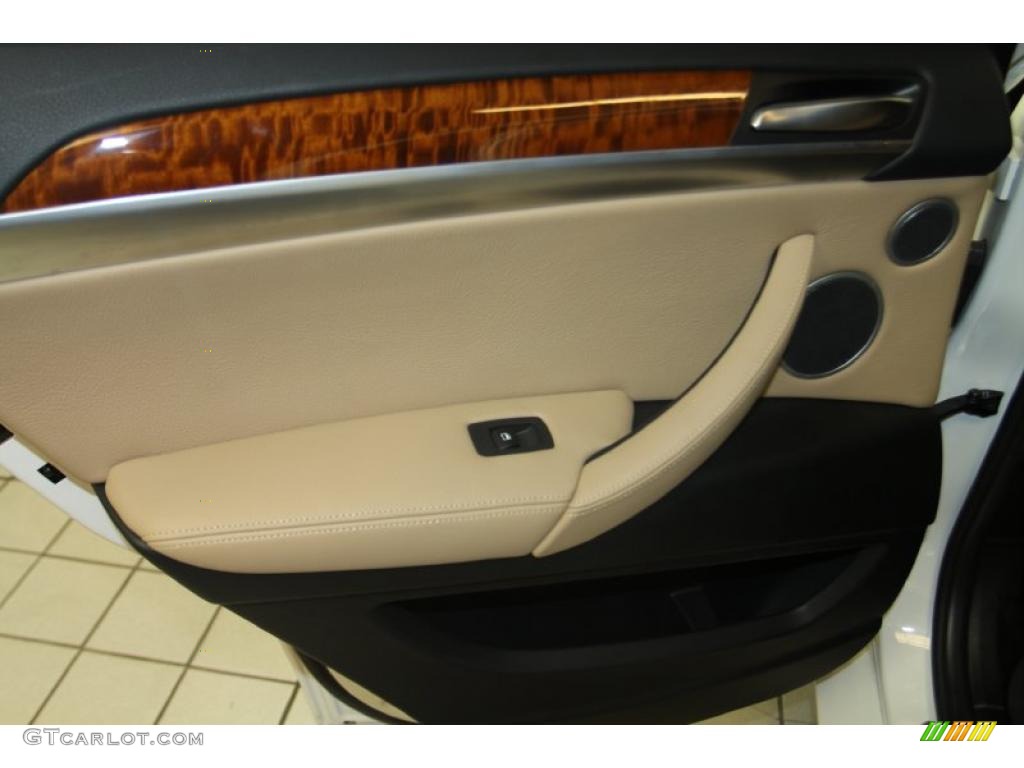 2011 X6 M M xDrive - Alpine White / Bamboo Beige Merino Leather photo #28