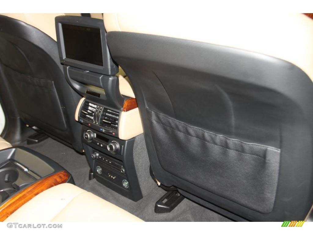 2011 X6 M M xDrive - Alpine White / Bamboo Beige Merino Leather photo #37