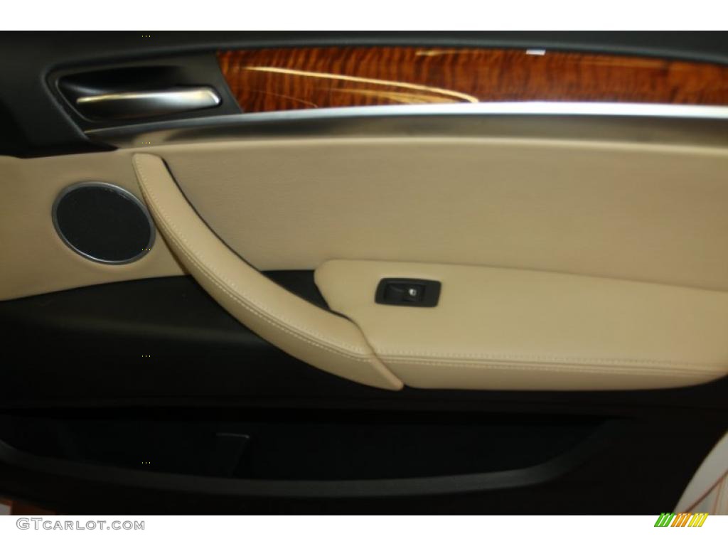 2011 X6 M M xDrive - Alpine White / Bamboo Beige Merino Leather photo #38