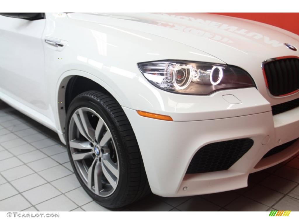 2011 X6 M M xDrive - Alpine White / Bamboo Beige Merino Leather photo #60